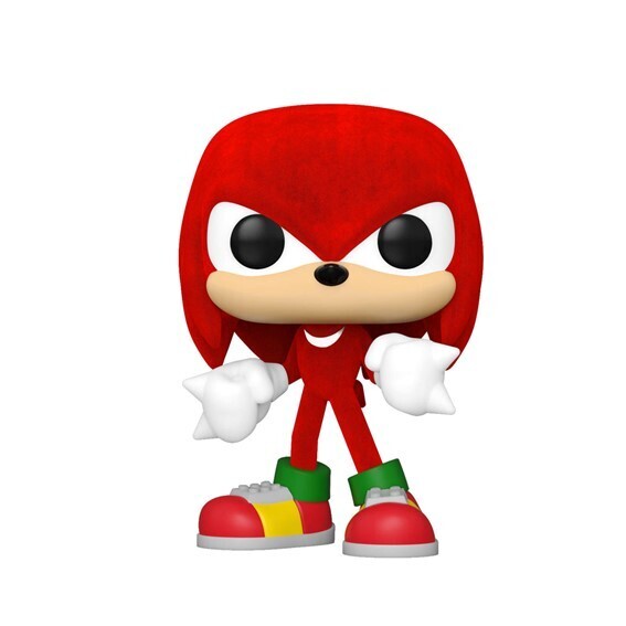 Funko Pop! Knuckles (Flocked) (Special Edition) - Sonic The Hedgehog