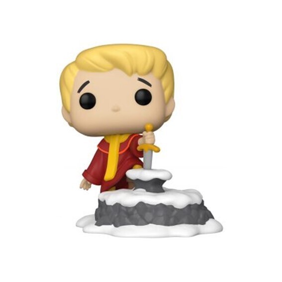 Funko Pop! Deluxe Arthur Pulling Excalibur (2021 Fall Convention) - The Sword in the Stone Disney
