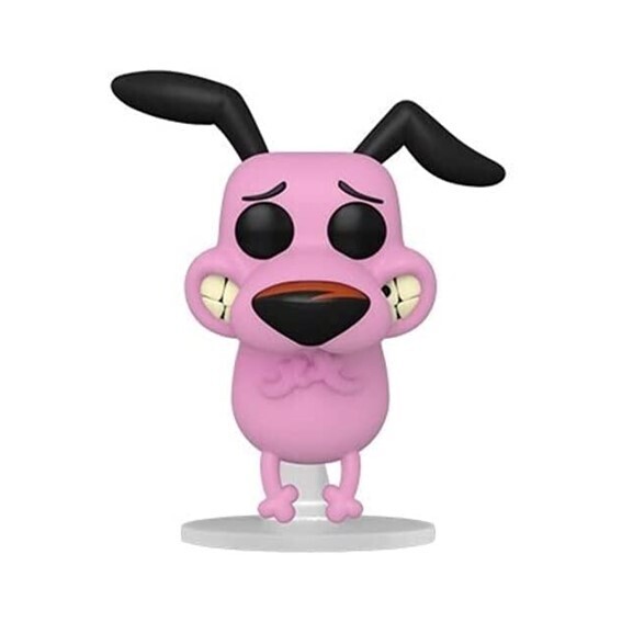 Funko Pop! Courage the Cowardly Dog (Flocked) (Special Edition) - Cartoon Network
