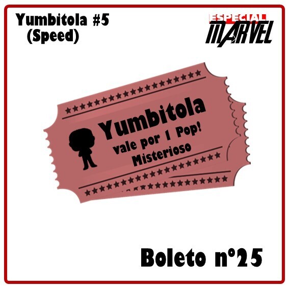 Boleto 25 - Yumbitola #5 Speed (20/11/2022)