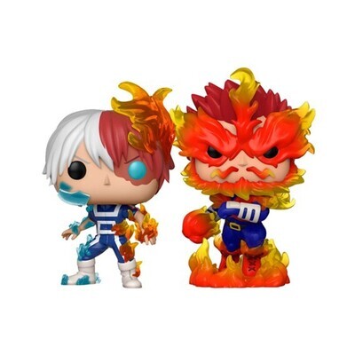 Funko Pop! 2-pack Shoto Todoroki & Endeavor (Special Edition) - My Hero Academia