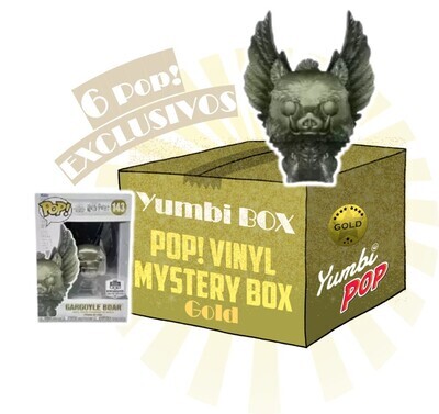 Yumbi Mystery Box GOLD - Gargoyle (Funko Exclusive) + 5 POP! EXCLUSIVOS