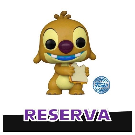 (RESERVA) Funko Pop! Reuben with Grilled Cheese (Special Edition) - Lilo & Stitch Disney