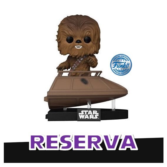 (RESERVA) Funko Pop! Deluxe Assemble Jabba's Skiff Chewbacca (Special Edition) - Star Wars