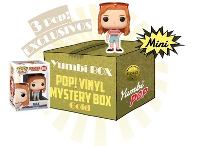 Mini Yumbi Mystery Box GOLD - Max + 2 POP! EXCLUSIVOS