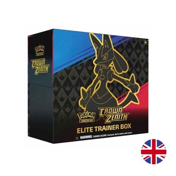 ETB Elite Trainer Box Crown Zenith (en Inglés) - TCG Pokemon Sword & Shield
