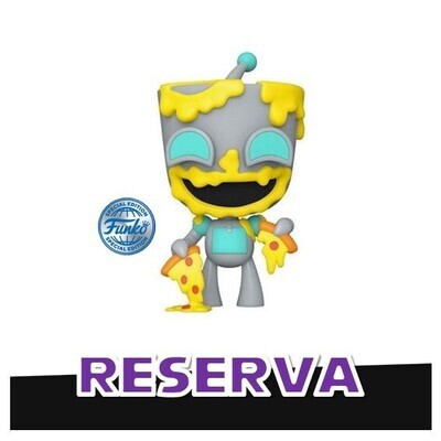 (RESERVA) Funko Pop! Gir Eating Pizza (Special Edition) - Invader Zim Nickelodeon