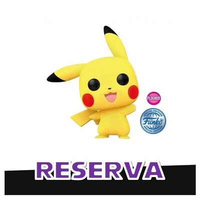 (RESERVA) Funko Pop! Pikachu (Flocked) (Special Edition) - Pokemon