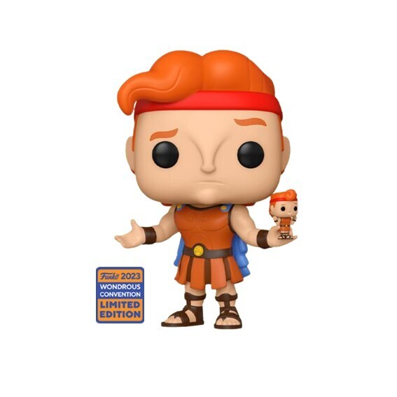 Funko Pop! Hercules with Action Figure (Wondrous Convention 2023) - Disney