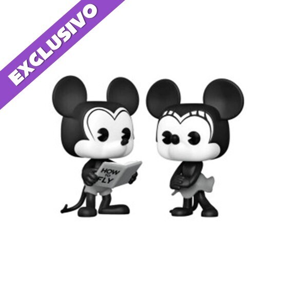 Funko Pop! 2 Pack Mickey Mouse &amp; Minnie Mouse (Special Edition) - Disney