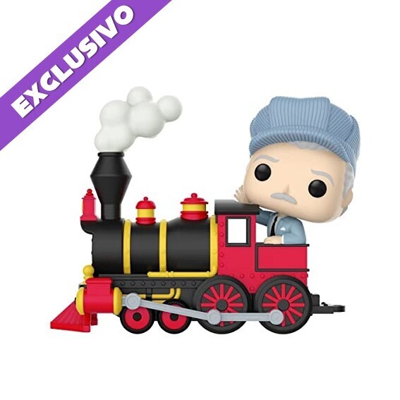 Funko Pop! Trains Walt Disney on Engine (Amazon Exclusive) - Disney 100