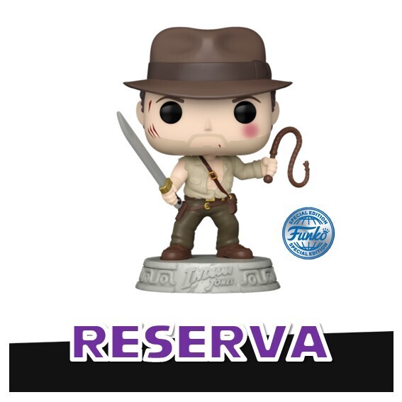 Funko Pop Indiana Jones 1369 Indiana Jones Special edition Funko - Funko Pop