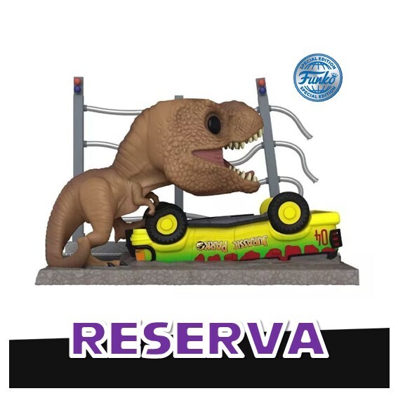 (RESERVA) Funko Pop! Moment Tyrannosaurus Rex (Special Edition) - Jurassic Park