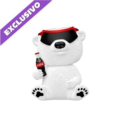Funko Pop! 90s Coca-Cola Polar Bear (Flocked) (Special Edition) - Coca Cola