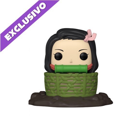 Funko Pop! Deluxe Nezuko Kamado in Basket (Special Edition) - Demon Slayer