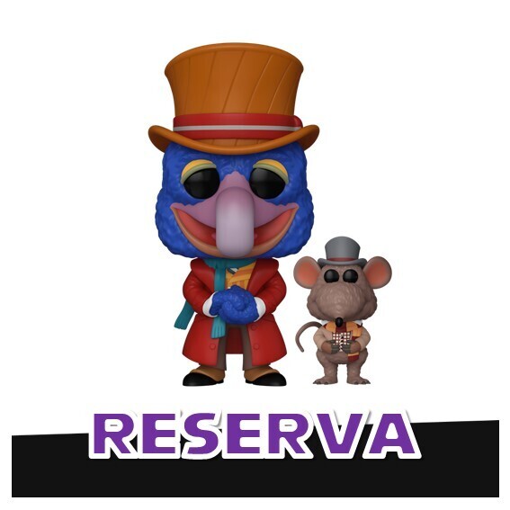 (RESERVA) Funko Pop! Charles Dickens with Rizzo - The Muppet Christmas Carol