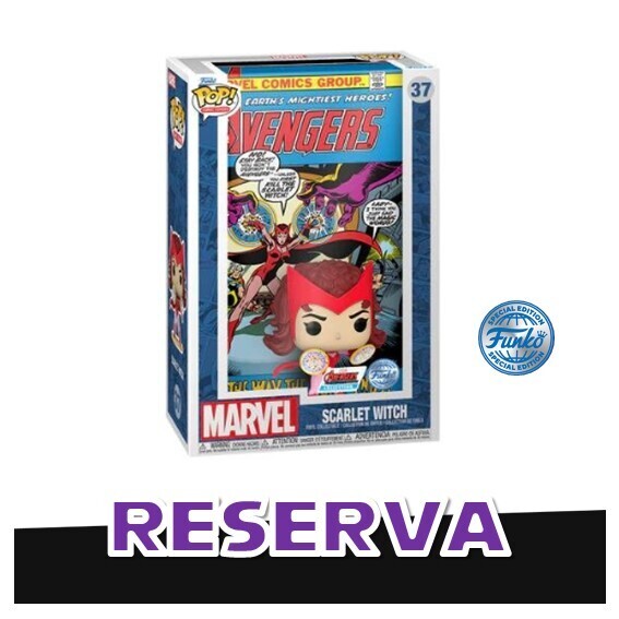 (RESERVA) Funko Pop! Comic Covers Scarlet Witch 37 (Special Edition) - Marvel
