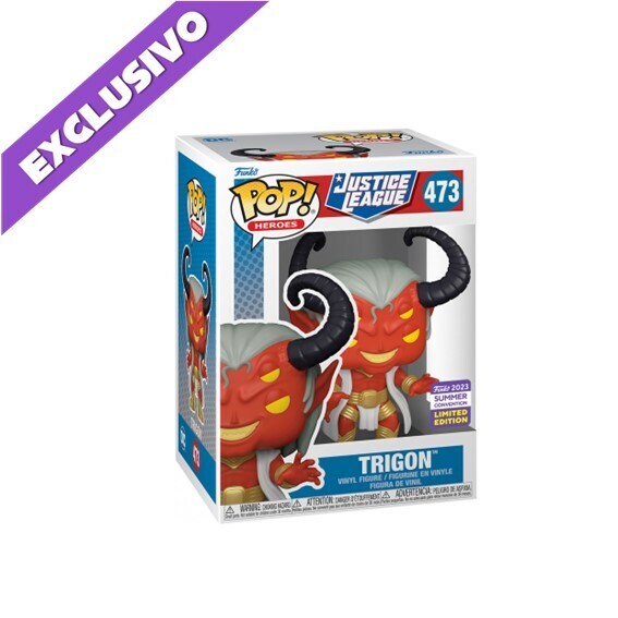 Funko Pop! Trigon (2023 Summer Convention) - Justice League DC Comics