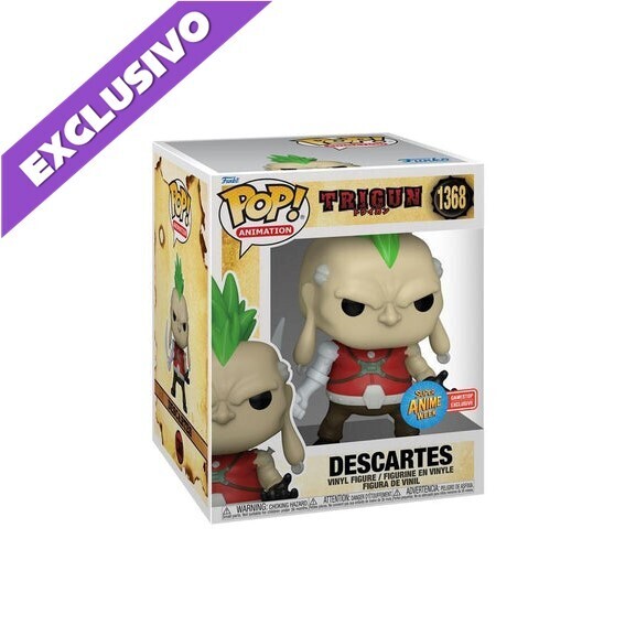 Funko Pop! 6'' Descartes 1368 (Gamestop Exclusive) - Trigun
