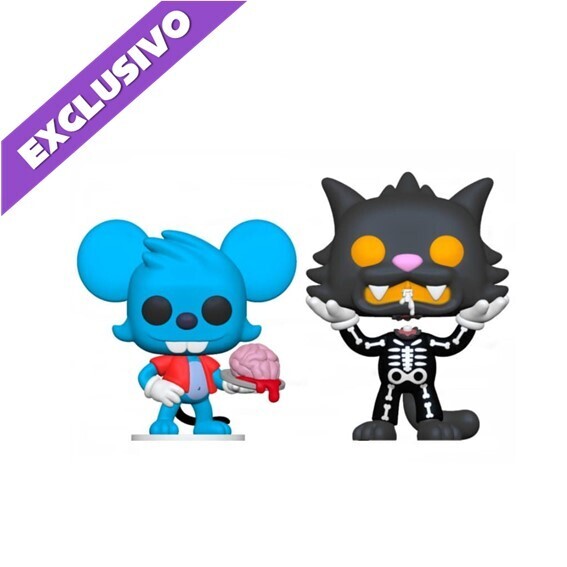 Funko Pop! Itchy &amp; Scratchy 1267 (Special Edition) - The Simpsons Treehouse of Horror