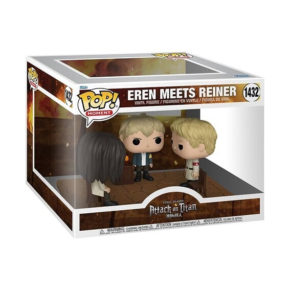 Funko Pop! Moment Eren Meets Reiner 1432 - Attack on Titan