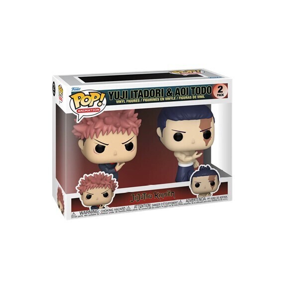 Funko Pop! 2-pack Yuji Itadori &amp; Aoi Todo - Jujutsu Kaisen