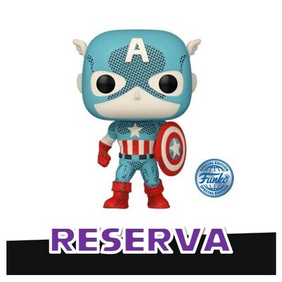 (RESERVA) Funko Pop! Captain America 1319 (Special Edition) - Marvel Retro
