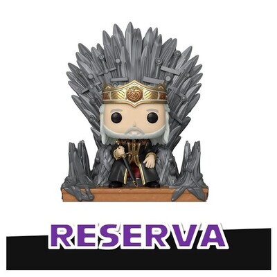 (RESERVA) Funko Pop! Deluxe Viserys on the Iron Throne 12 - House of the Dragon