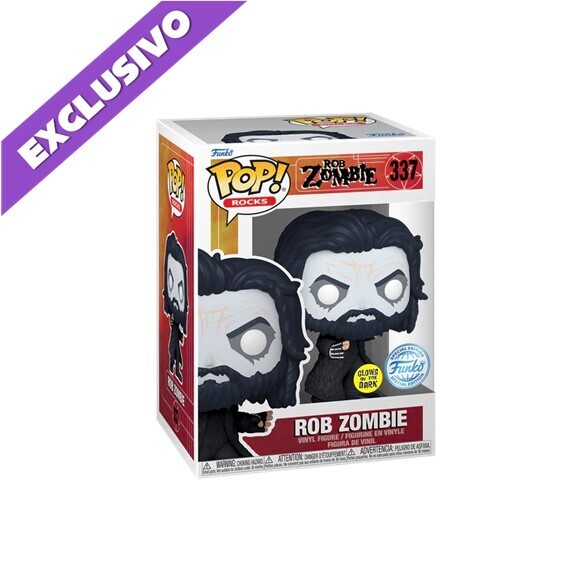 Funko Pop! Rob Zombie 337 (GITD) (Special Edition) - Rocks