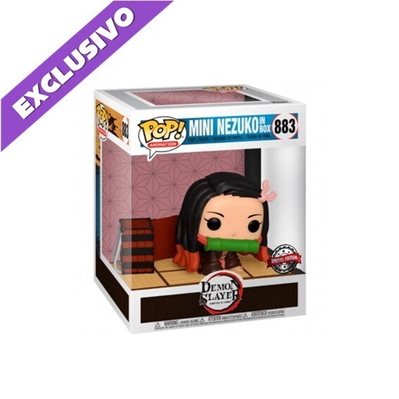Funko Pop! Deluxe Mini Nezuko in Box 883 (SE) - Demon Slayer