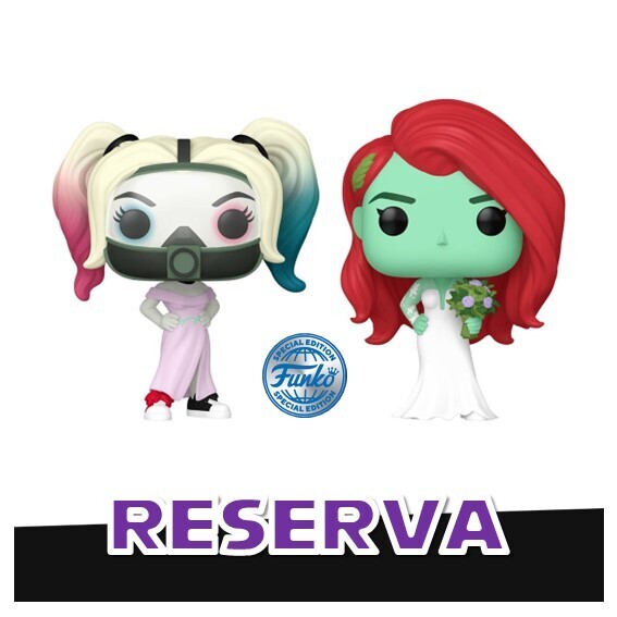 (RESERVA) Funko Pop! 2 pack Harley Quinn and Poison Ivy (Special Edition) - DC Comics Harley Quinn