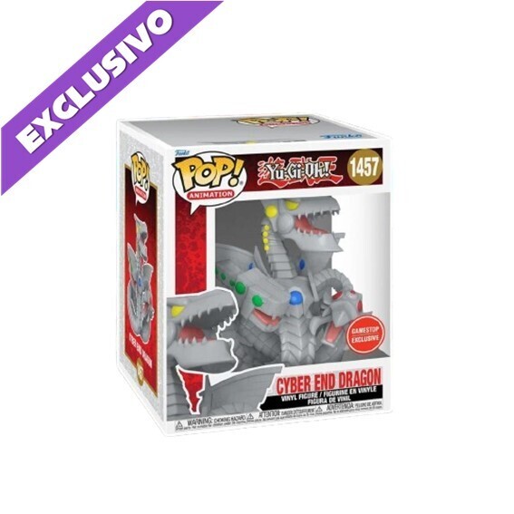 Funko Pop! 6'' Cyber End Dragon 1457 (Gamestop Exclusive) - Yu-Gi-Oh!