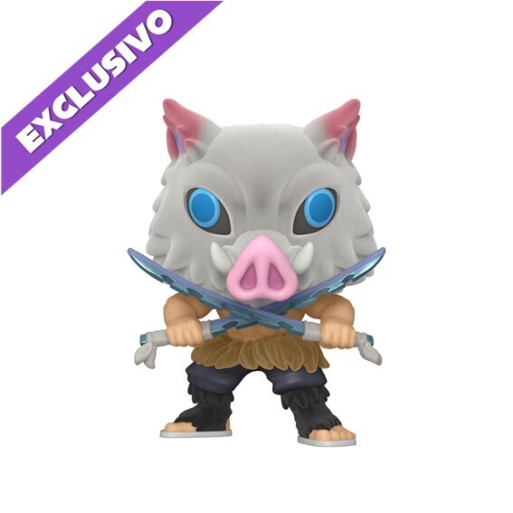 Funko Pop! Inosuke Hashibira 870 (Flocked) (Special Edition) - Demon Slayer
