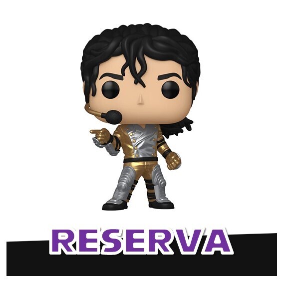 (RESERVA) Funko Pop! Michael Jackson 376 - MJ Rocks