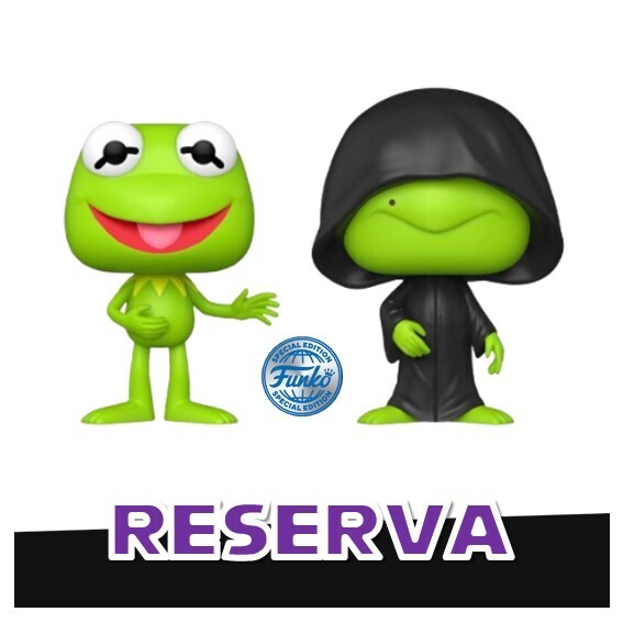 (RESERVA) Funko Pop! 2 pack Kermit & Constantine (Special Edition) - Muppets Disney
