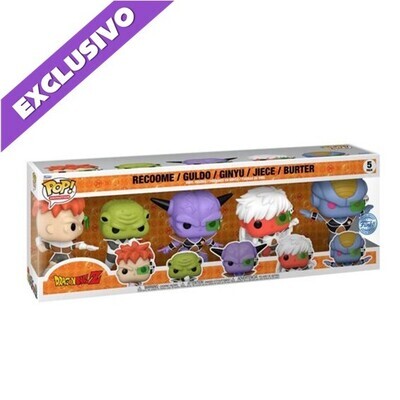 Funko Pop! 5 pack Ginyu Force Team (Special Edition) - Dragon Ball Z
