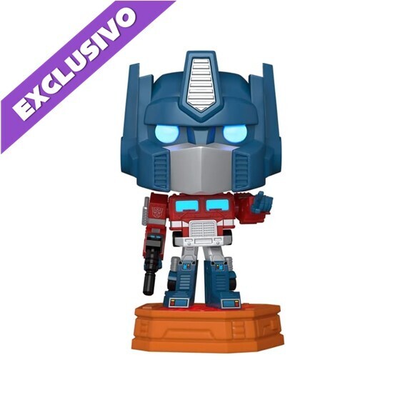 Funko Pop! 6&#39;&#39; Optimus Prime 120 (Luz y Sonido) (Funko Exclusive) - Transformers