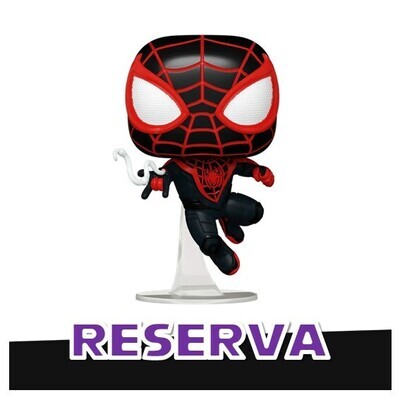 (RESERVA) Funko Pop! Miles Morales Upgraded Suit 970 - Spider-Man 2 Marvel