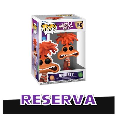 (RESERVA) Funko Pop! Anxiety 1447 - Inside Out 2 Disney