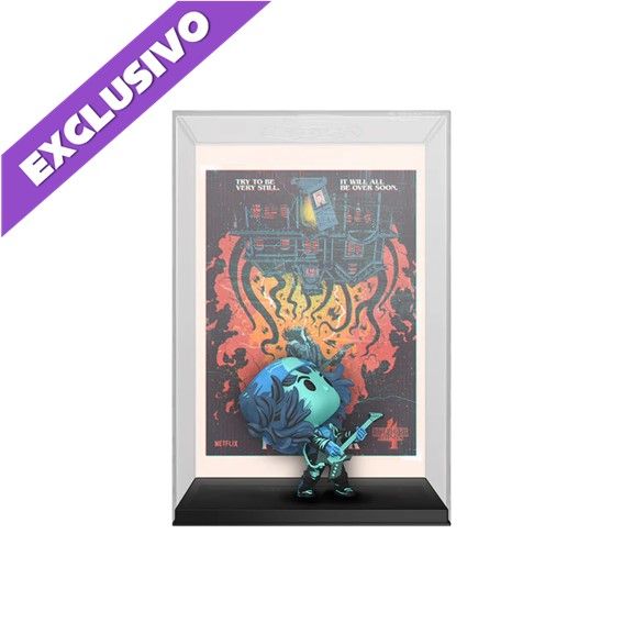 Funko Pop! Comic Covers Eddie 1505 (Special Edition) - Stranger Things Netflix