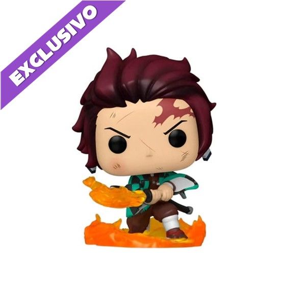 Funko Pop! Tanjiro Kamado 874 (Special Edition) (con opción aleatoria de chase) - Demon Slayer