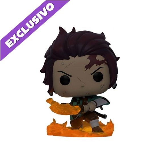 Funko Pop! Tanjiro Kamado 874 (Special Edition) (con opción aleatoria de chase) - Demon Slayer