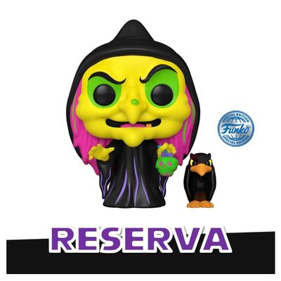 (RESERVA) Funko Pop! Disguised Evil Queen with Raven Black Light 1426 (Special Edition) - Disney Villains