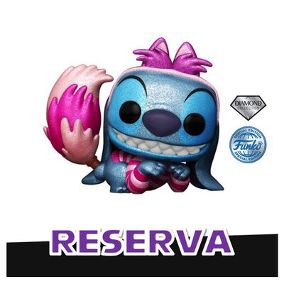 (RESERVA) Funko Pop! Stitch as Cheshire Cat 1460 (Diamond) (Special Edition) - Disney Stitch in Costume