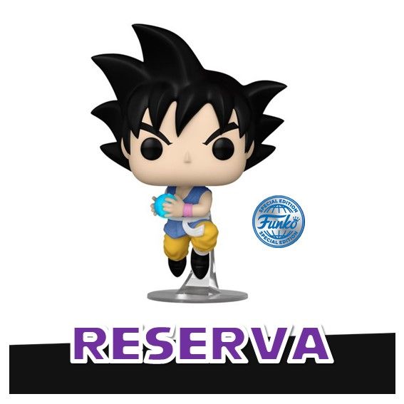 POP! Animación: Dragon Ball GT - Goku Con Kamehameha #1634 Exclusivo Incluido Con Funda Protectora De Caja Compatible
