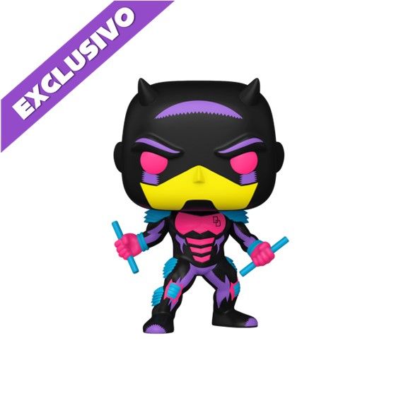 Funko Pop! Daredevil Fall from Grace 1361 Black Light (Special Edition) - Marvel