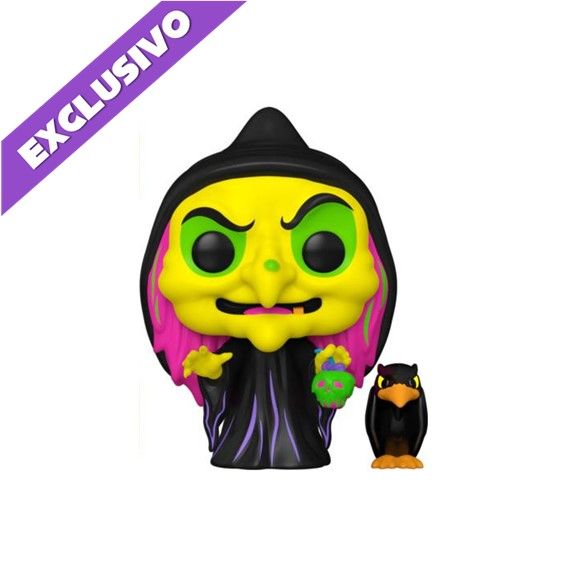 Funko Pop! Disguised Evil Queen with Raven Black Light 1426 (Special Edition) - Disney Villains