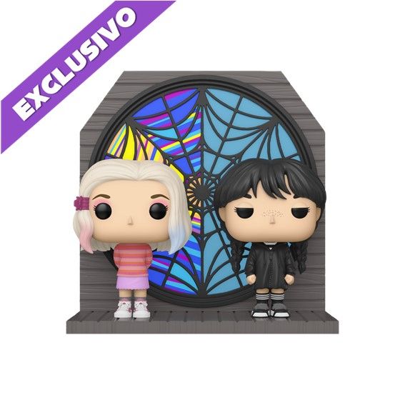 Funko Pop! Moment Wednesday &amp; Enid 1541 (Summer Convention 2024) - Wednesday Netflix