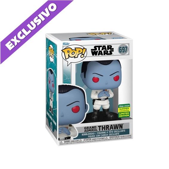Funko Pop! Grand Admiral Thrawn 697 (2024 Summer Convention) - Star Wars
