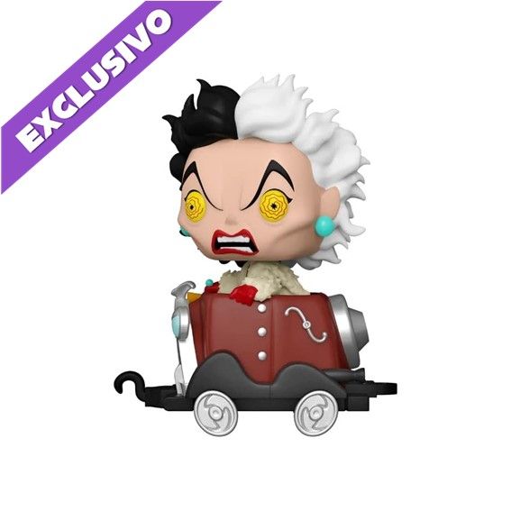 Funko Pop! Cruella de Vil in Cart 15 (Special Edition) - Disney Villains Trains